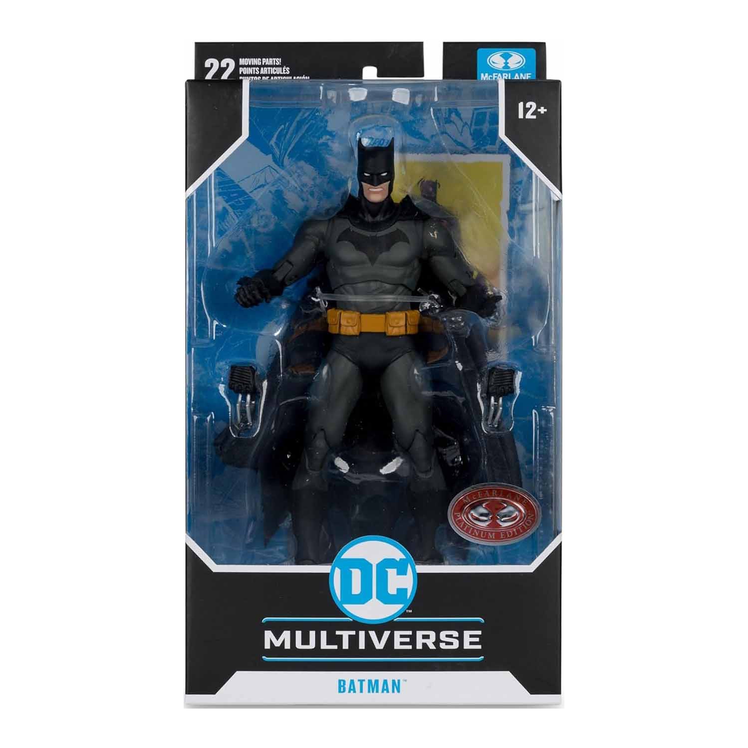 DC Multiverse Batman The Cowardly Lot 7 Inch Action Figure Exclusive - Batman Red Platinum