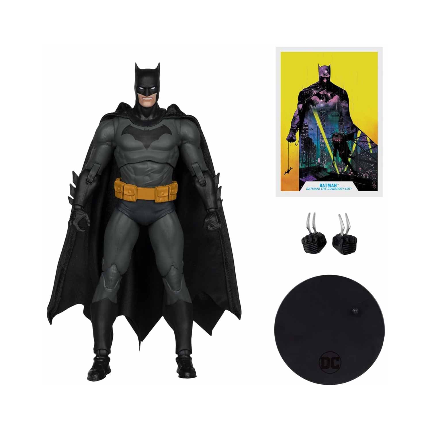 DC Multiverse Batman The Cowardly Lot 7 Inch Action Figure Exclusive - Batman Red Platinum