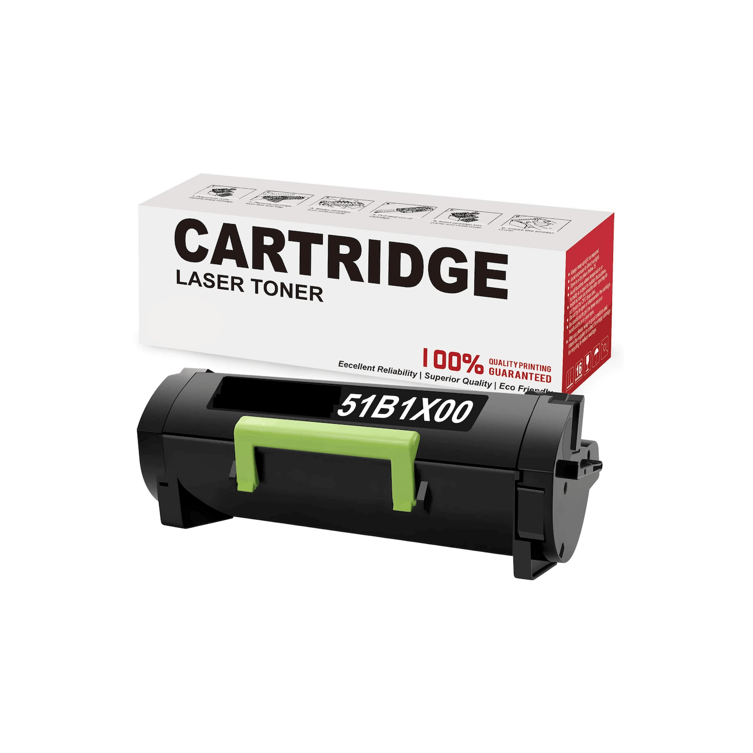 Compatible Lexmark 51B1X00 Toner Cartridge For MS517, MS617, MX517, MX617 - 20K