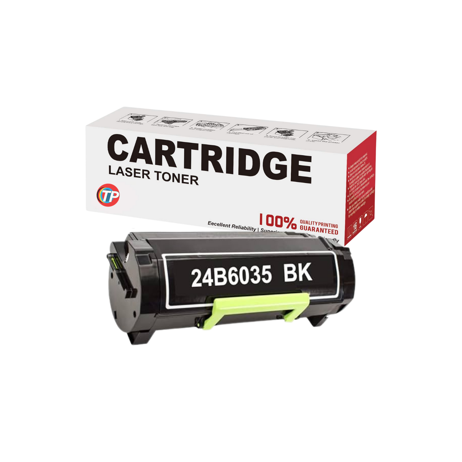 Compatible Lexmark 24B6035 Toner Cartridge for Lexmark M1145, XM1145 - Black 16000 Pages
