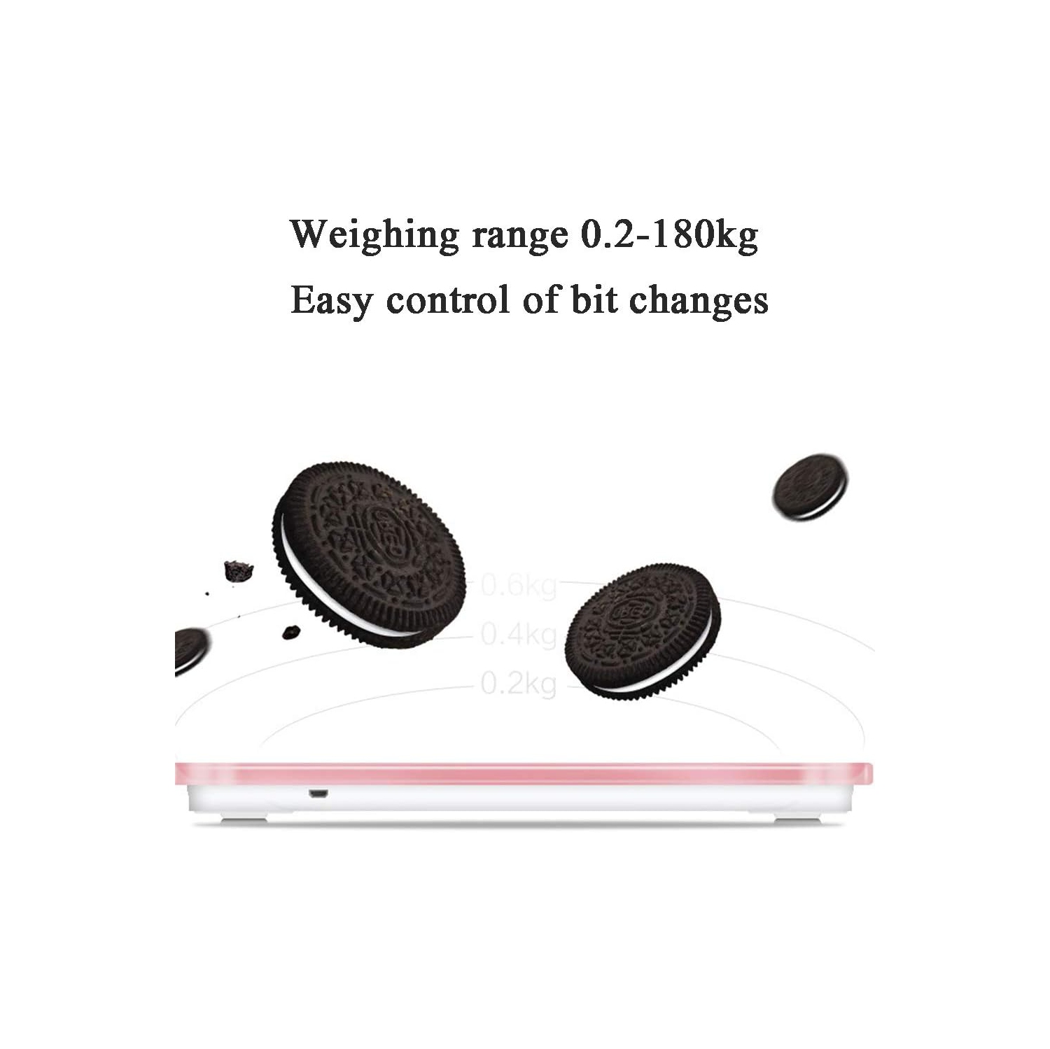 Funny cartoon smart scale – accurate measurement, easy-to-read display, automatic power saving, lightweight and stylish