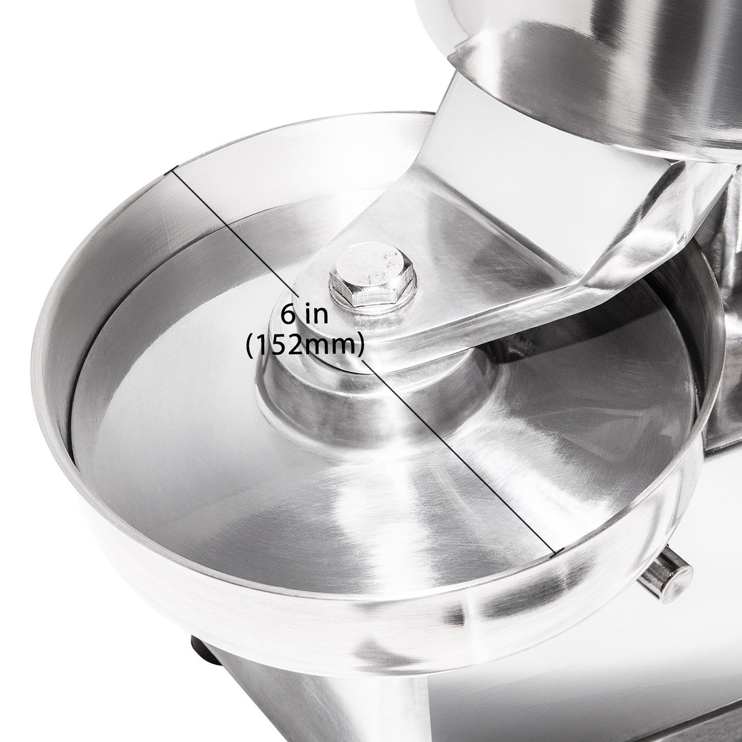 Presse à hamburger commerciale A-A150 | Machine à galettes de viande | Robot de formage de galettes | 6"