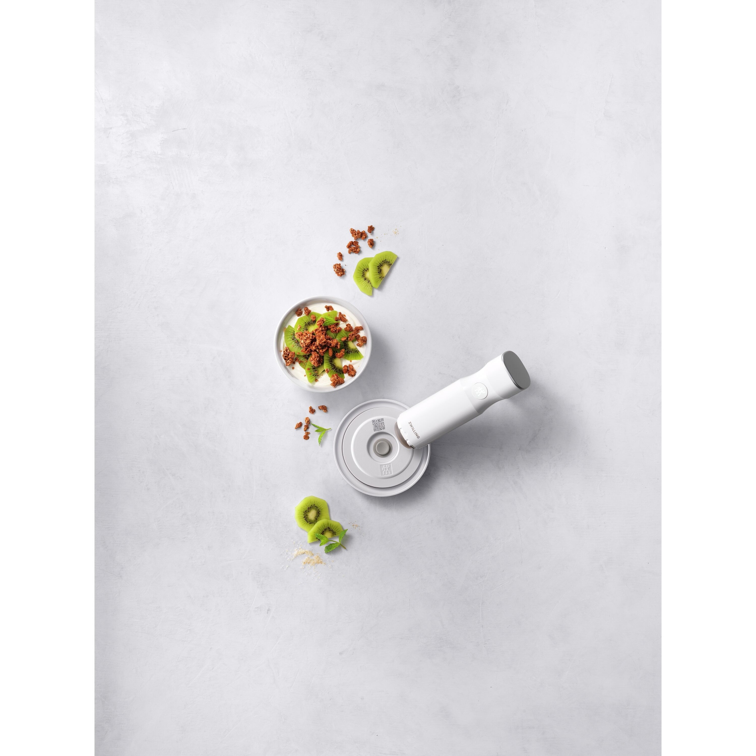 ZWILLING Fresh & Save – Couvercle de bol sous vide, blanc, petit, 12 cm