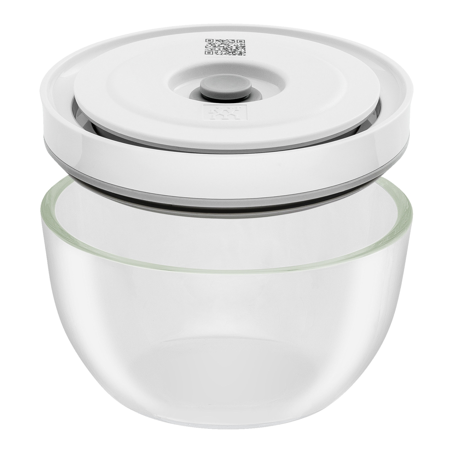 ZWILLING Fresh & Save BOWLS Vacuum Bowl Set S/M/L / 6 Piece Glass, Transparent-White