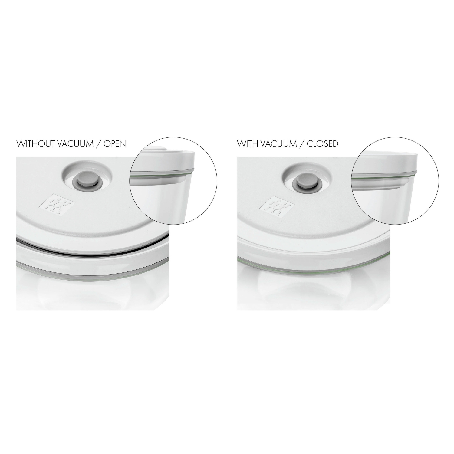 ZWILLING Fresh & Save BOWLS Vacuum Bowl Lid M / 18 cm, White