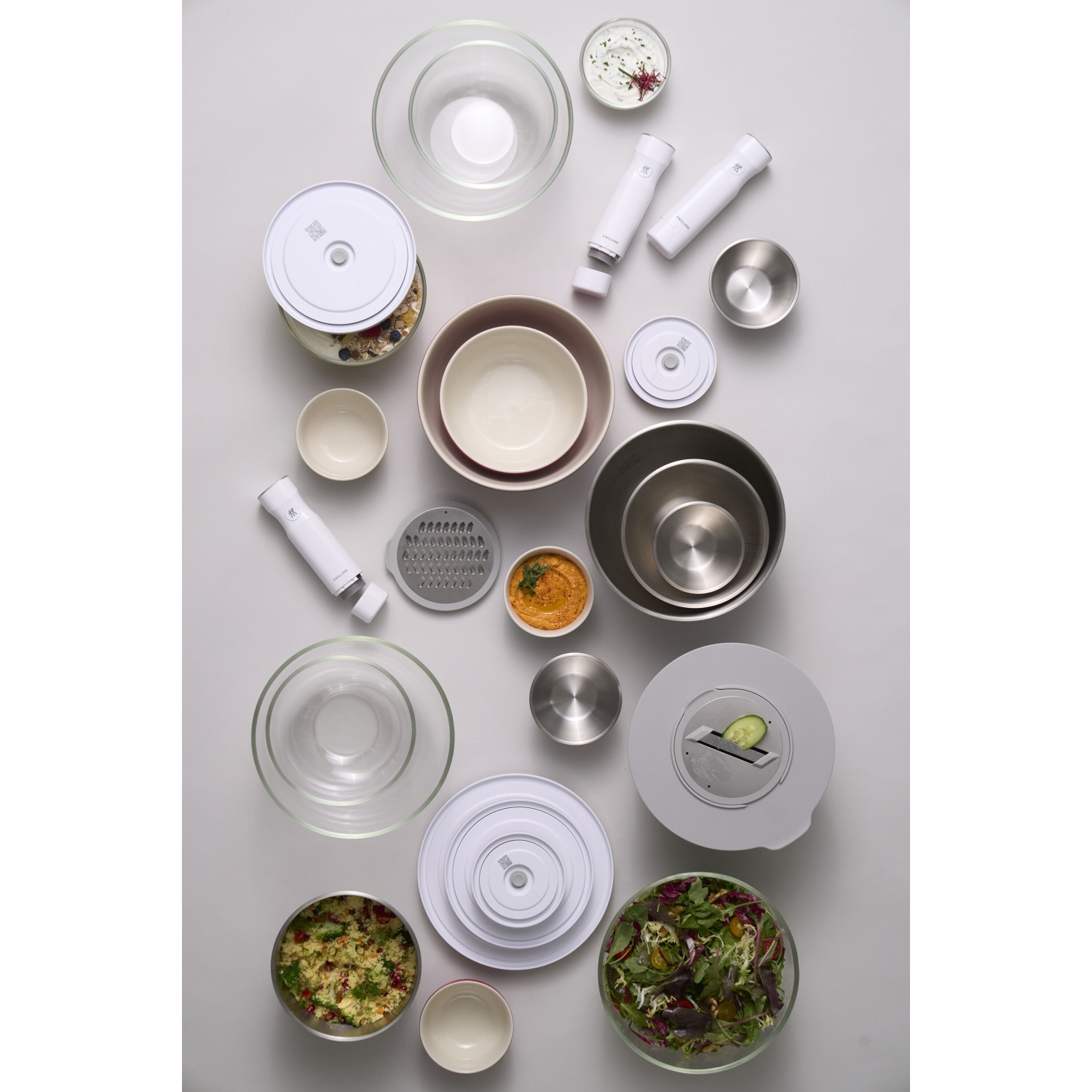 ZWILLING Fresh & Save BOWLS Vacuum Bowl Lid M / 18 cm, White