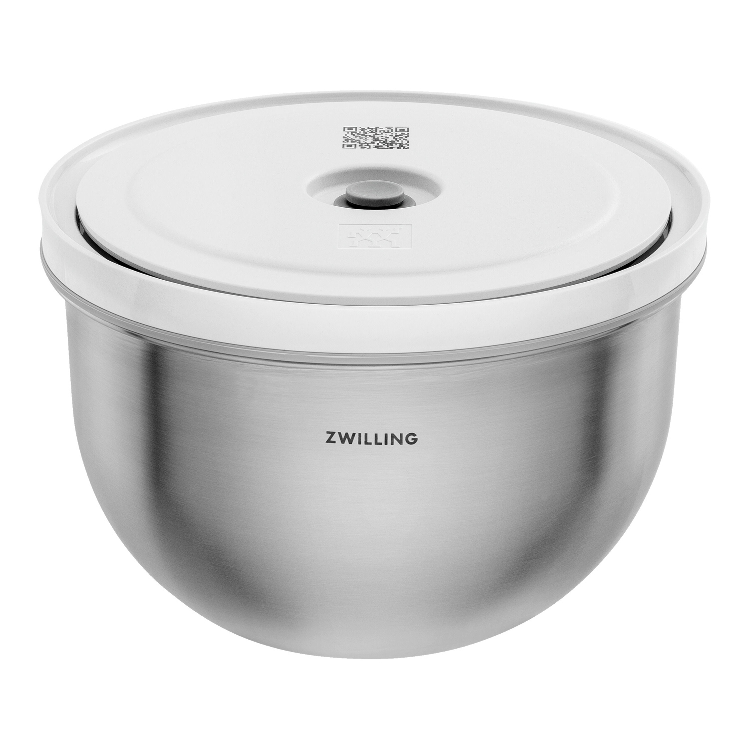 ZWILLING Fresh & Save – Bol sous vide BOWLS M / 18&nbsp;cm, acier inoxydable, argenté