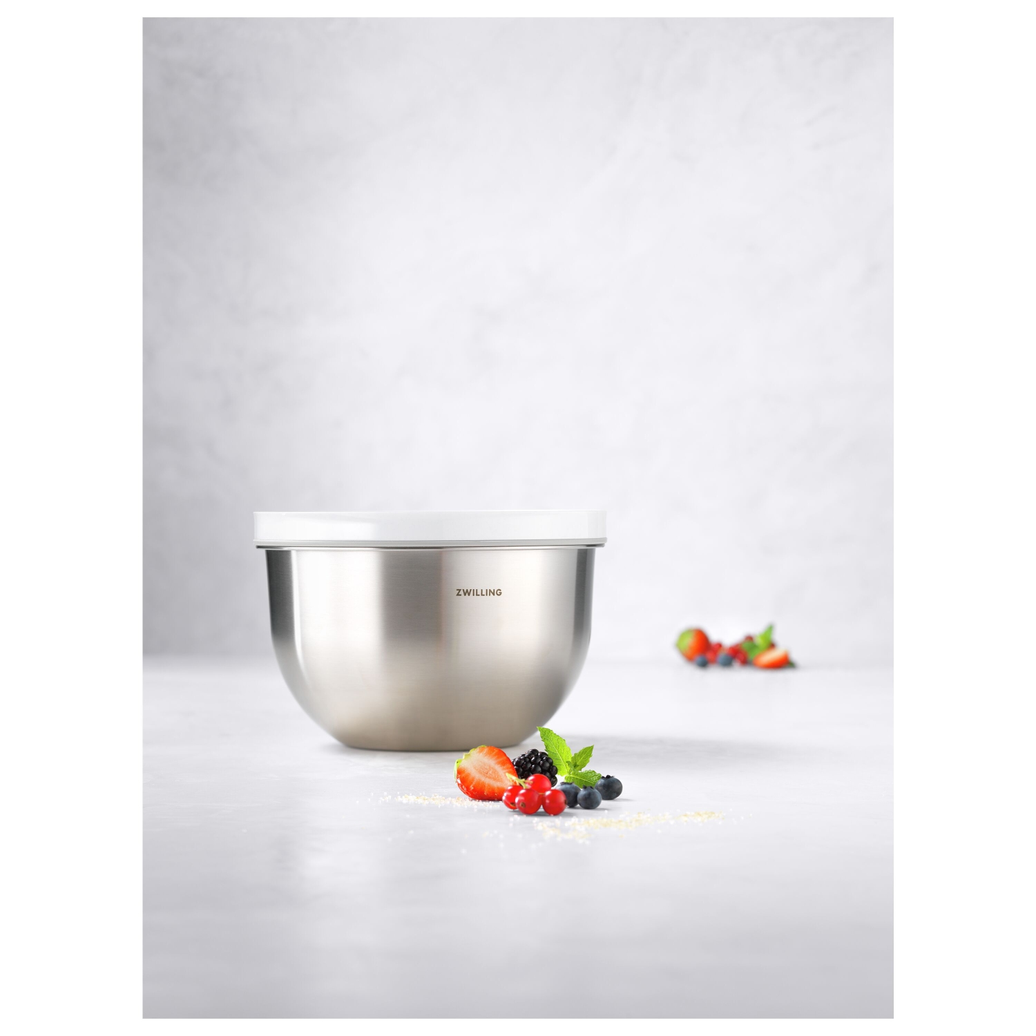 ZWILLING Fresh & Save – Bol sous vide BOWLS M / 18&nbsp;cm, acier inoxydable, argenté