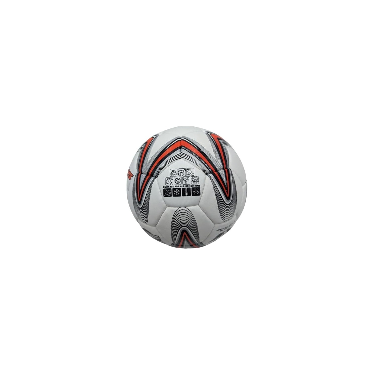 Ballon de soccer officiel cinq étoiles Crystal All Weather de 3D Bateau champion international Coupe du monde, ballon de soccer standard, taille 5