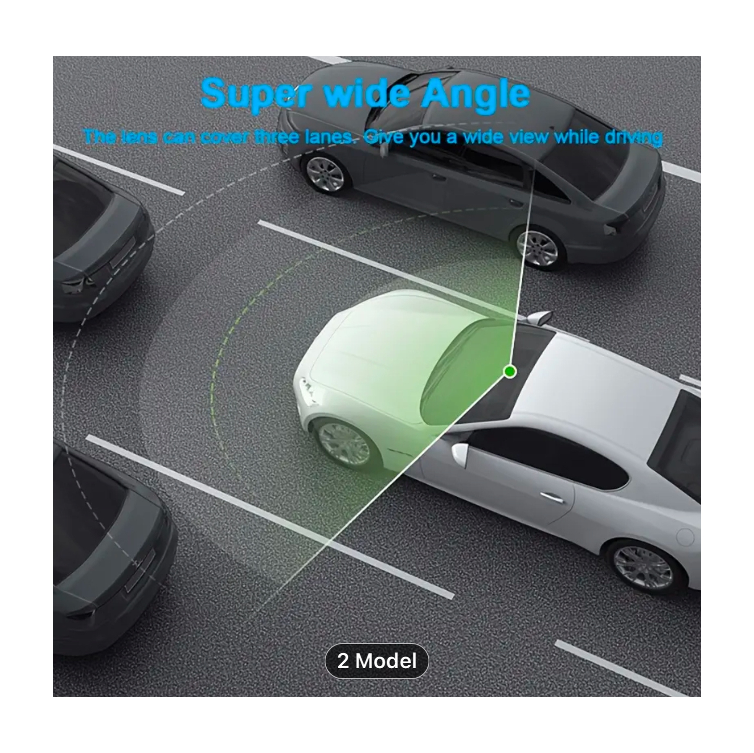 1080P+480P+480P 3 Channel Dash Cam Wide Angle for Cars Front, Inside and Rear and 32GB SD Card Included with Loop Recording and G-Sensor