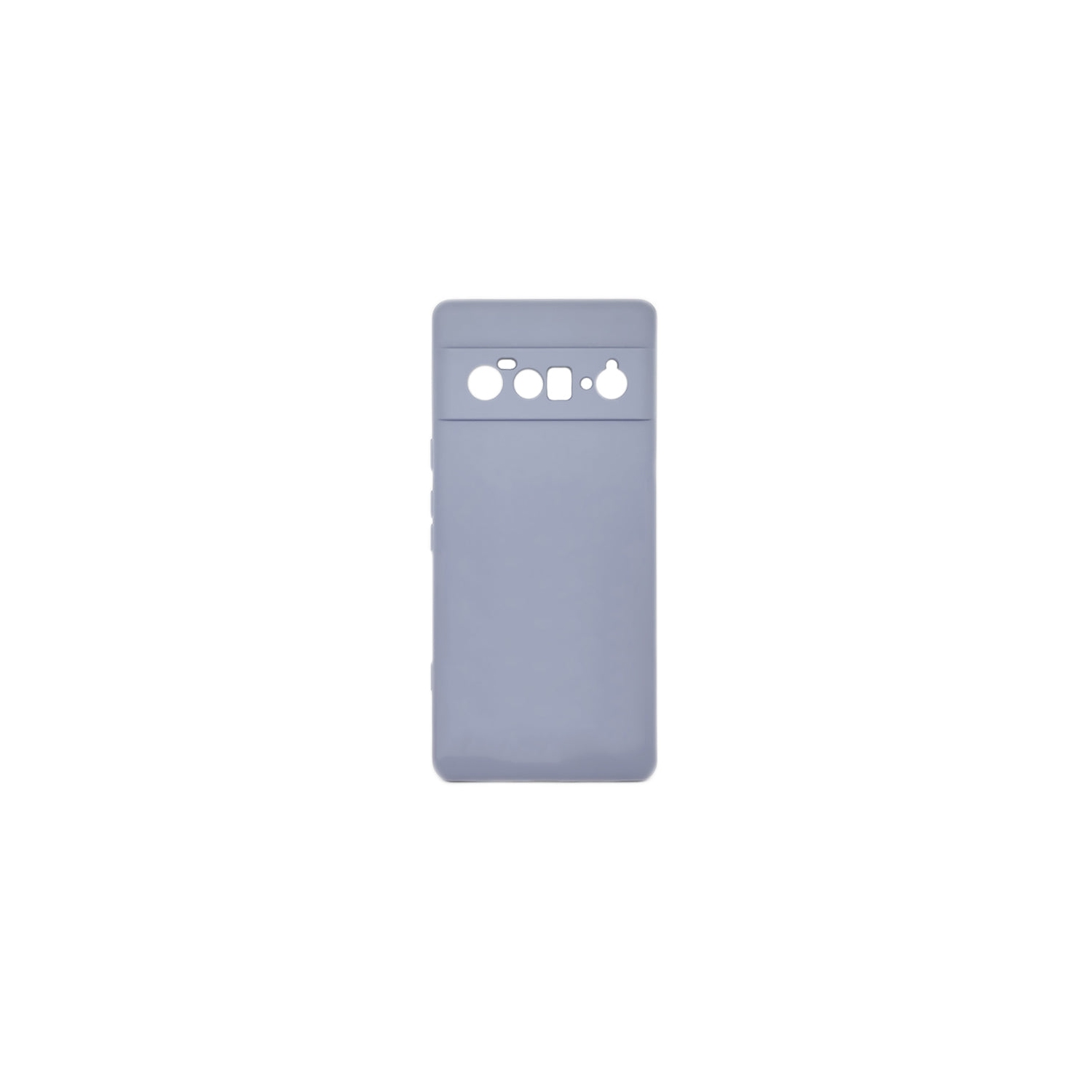 PANDACO Soft Shell Matte Lavender Grey Case for Google Pixel 6 Pro