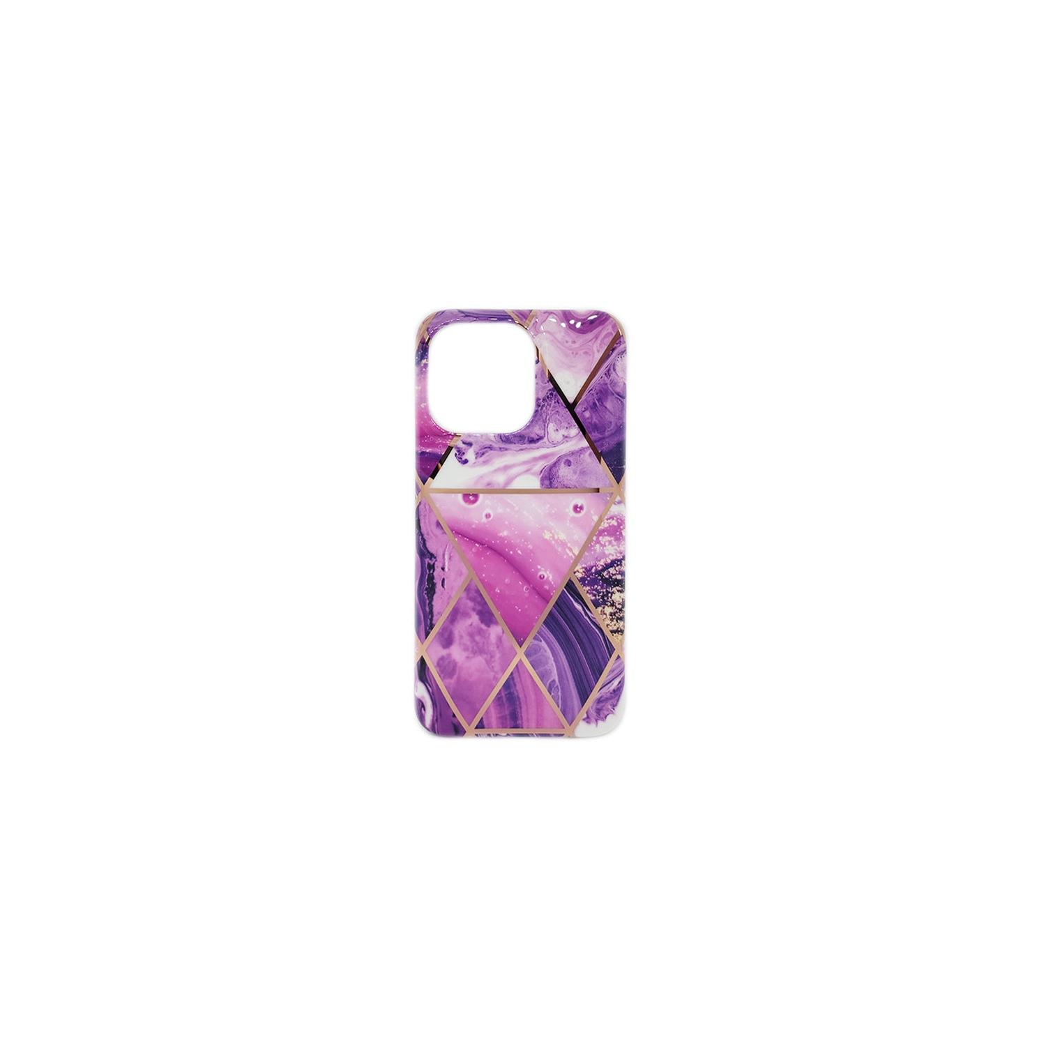 PANDACO Purple Prism Case for iPhone 14 Plus