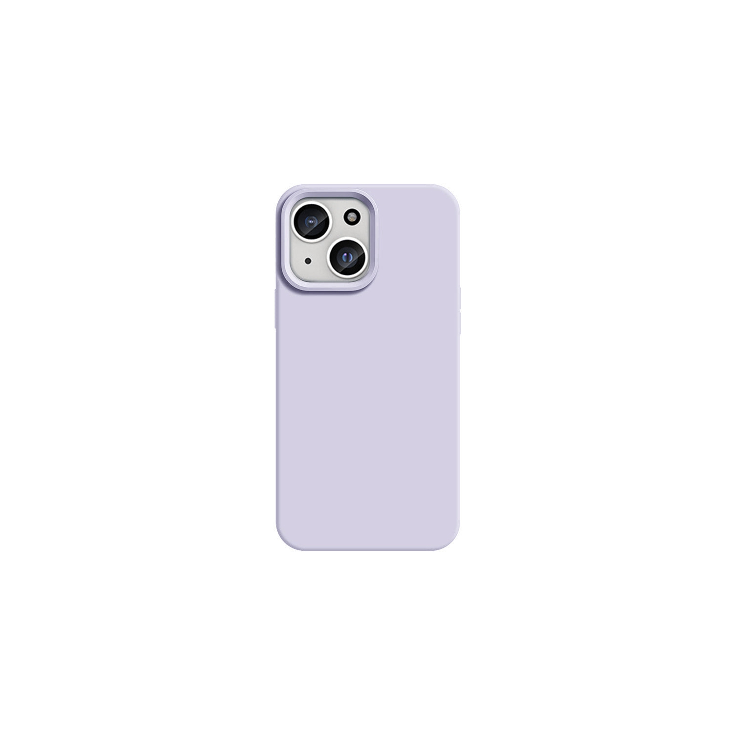 Étui souple Open de PANDACO pour iPhone 15 Plus, violet pastel