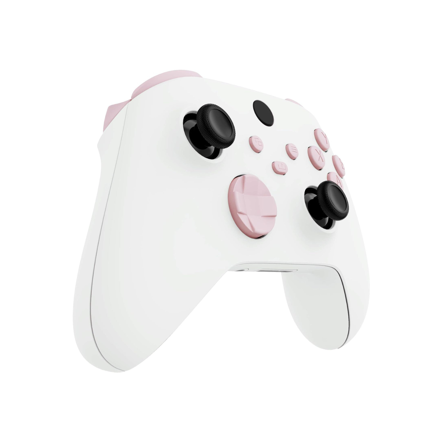 eXtremeRate Replacement Buttons for Xbox Series X & S Controller, Cherry Blossoms Pink Custom Repair Kit Bumpers Trigers Dpad ABXY Start Back Sync