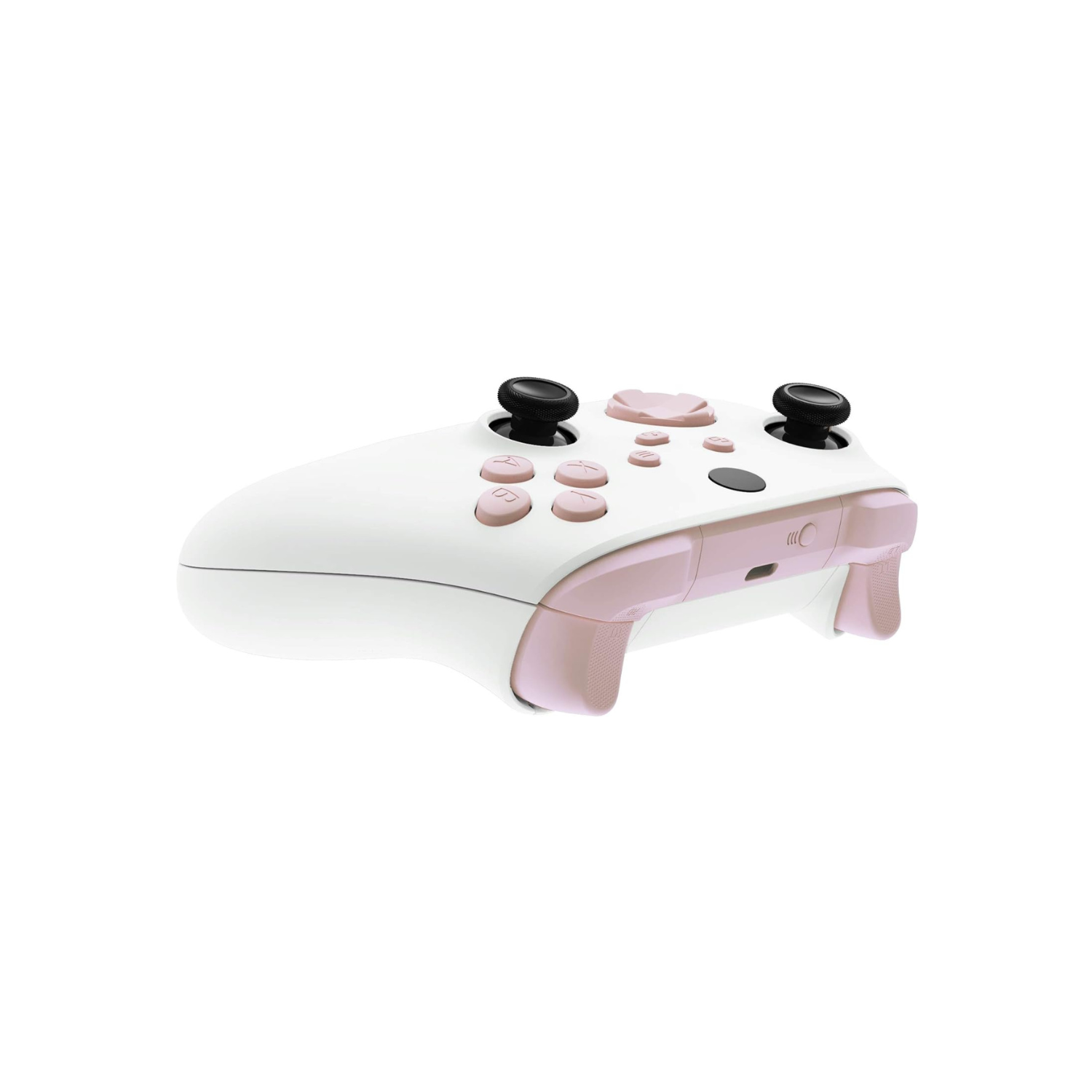 eXtremeRate Replacement Buttons for Xbox Series X & S Controller, Cherry Blossoms Pink Custom Repair Kit Bumpers Trigers Dpad ABXY Start Back Sync