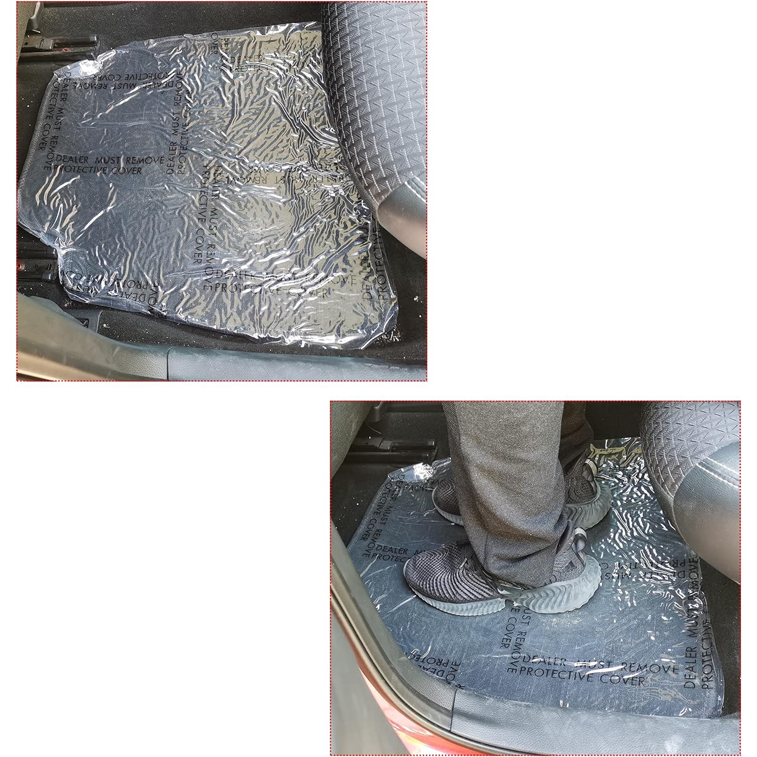 Tapis de voiture HFS(R), adhésif transparent, protecteur de tapis de voiture, feuille de protection pour point d'arrêt, rouleau, 24&nbsp;po x 200 pi,