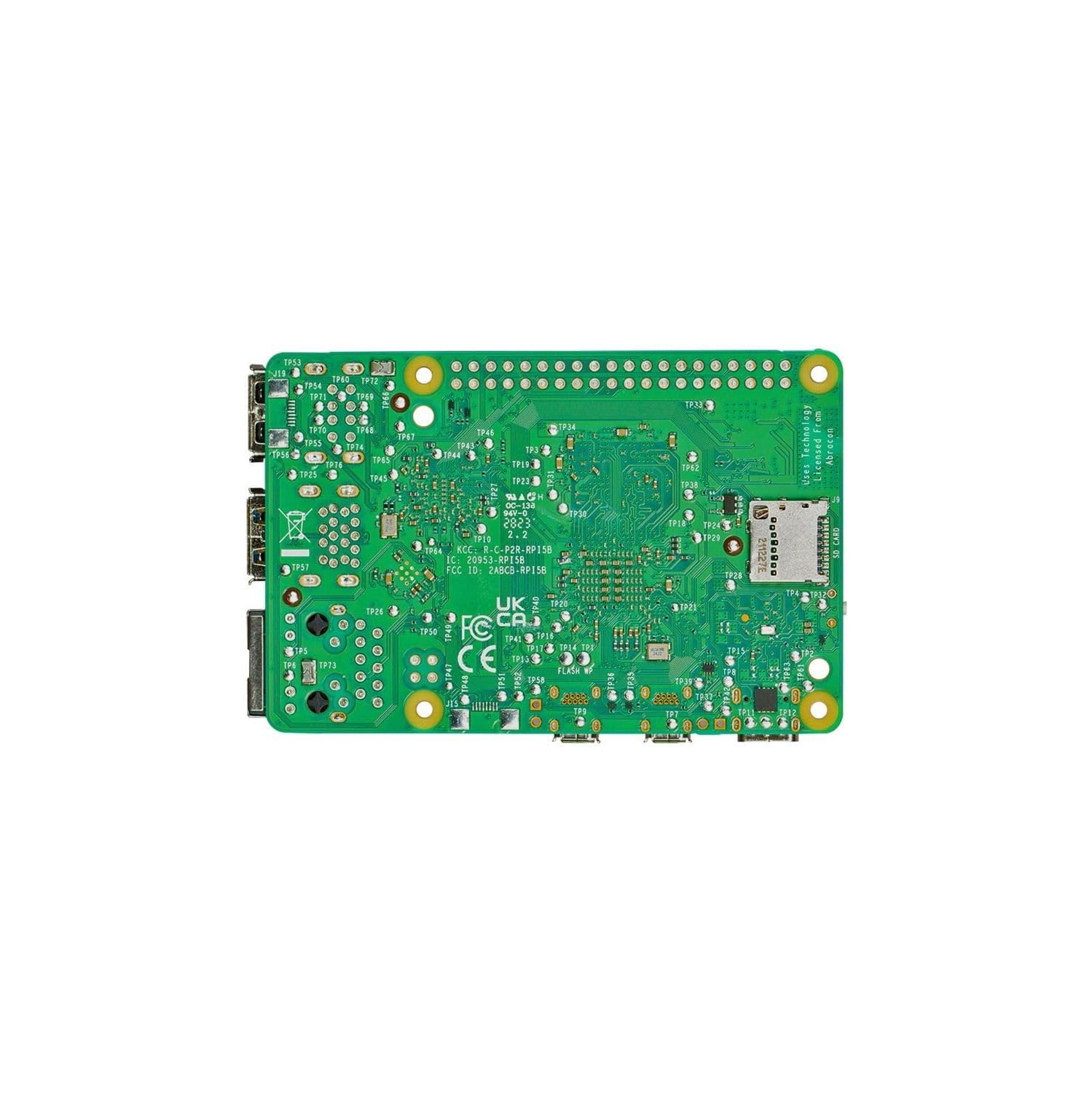 Raspberry Pi 5 4GB - 2.4GHz Quad-Core ARM Cortex-A76, Dual-Band Wi-Fi, Bluetooth 5.0