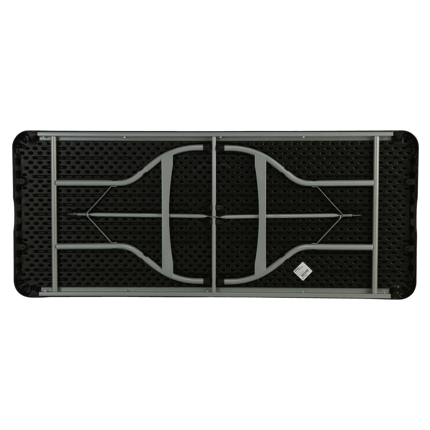 LIFETIME Premium Commercial 6 Foot Foldable Table, Black