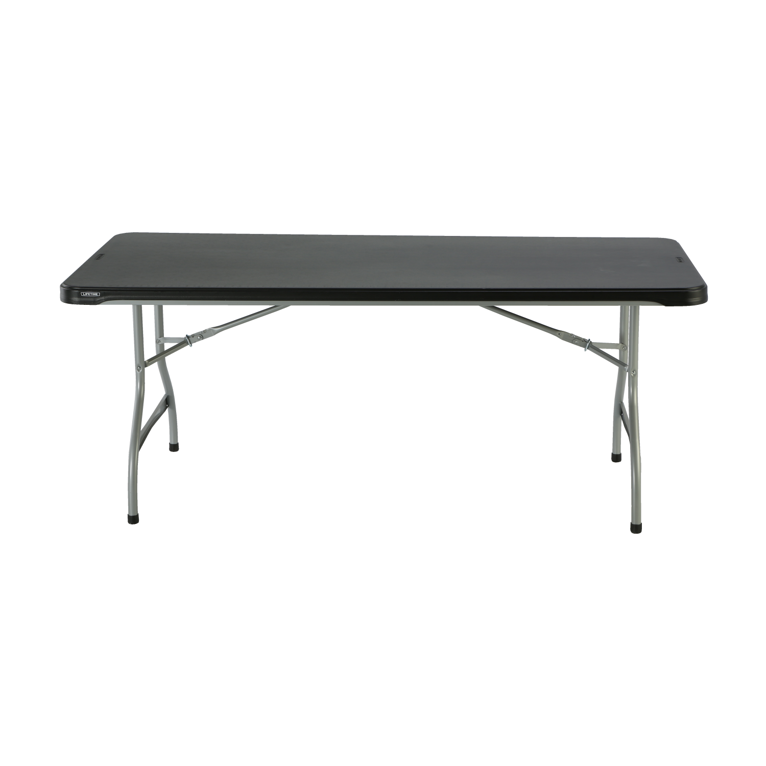 LIFETIME Premium Commercial 6 Foot Foldable Table, Black