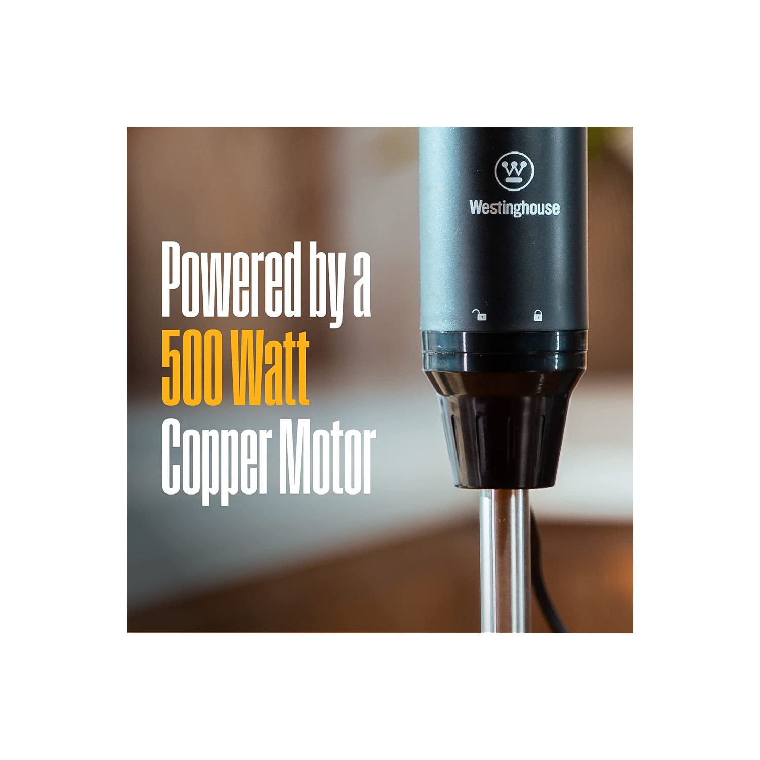 Mélangeur à main de la collection en faux bois de Westinghouse