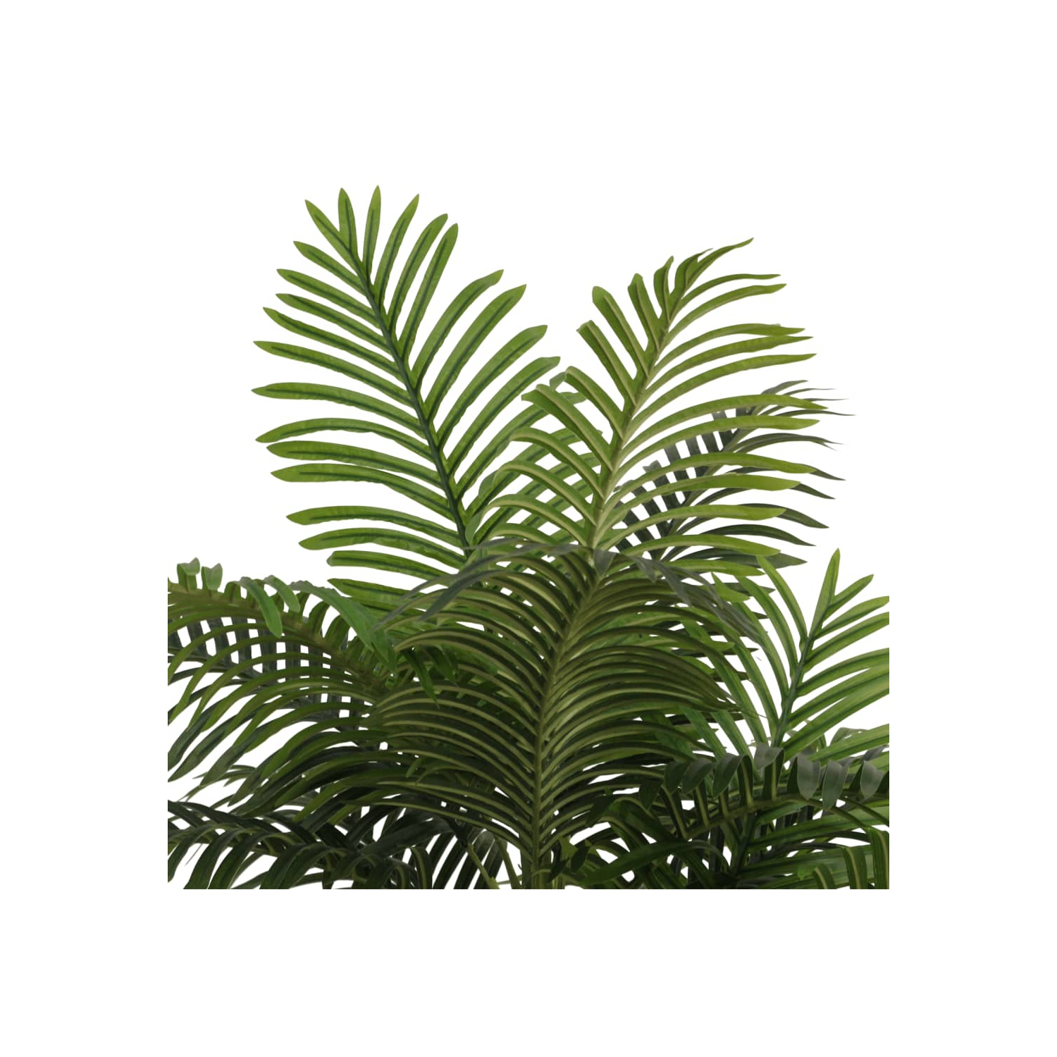 Palmier artificiel vidaXL avec 3 troncs 180 cm vert PP