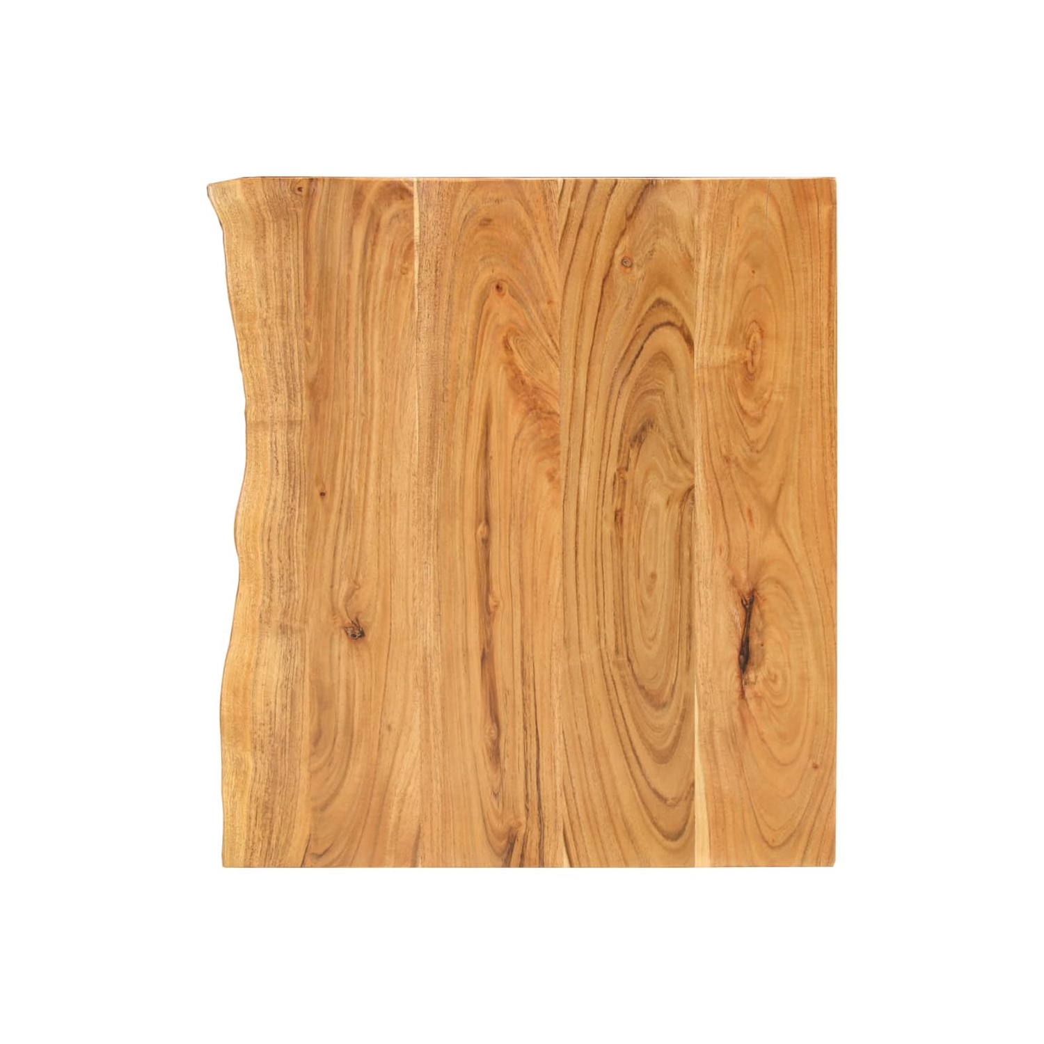 vidaXL Bathroom Vanity Top Solid Acacia Wood 58x52x2.5 cm