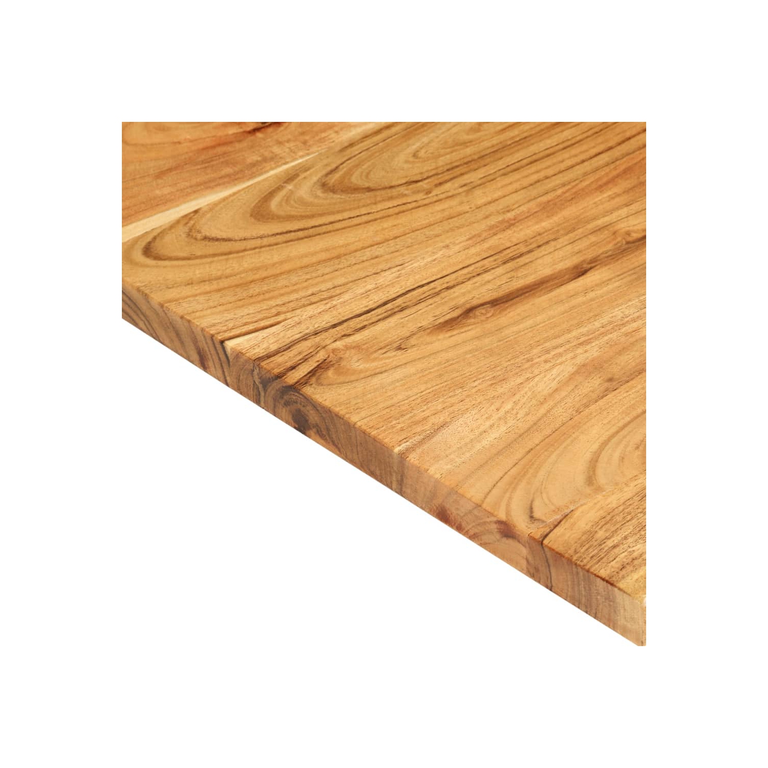 vidaXL Bathroom Vanity Top Solid Acacia Wood 58x52x2.5 cm