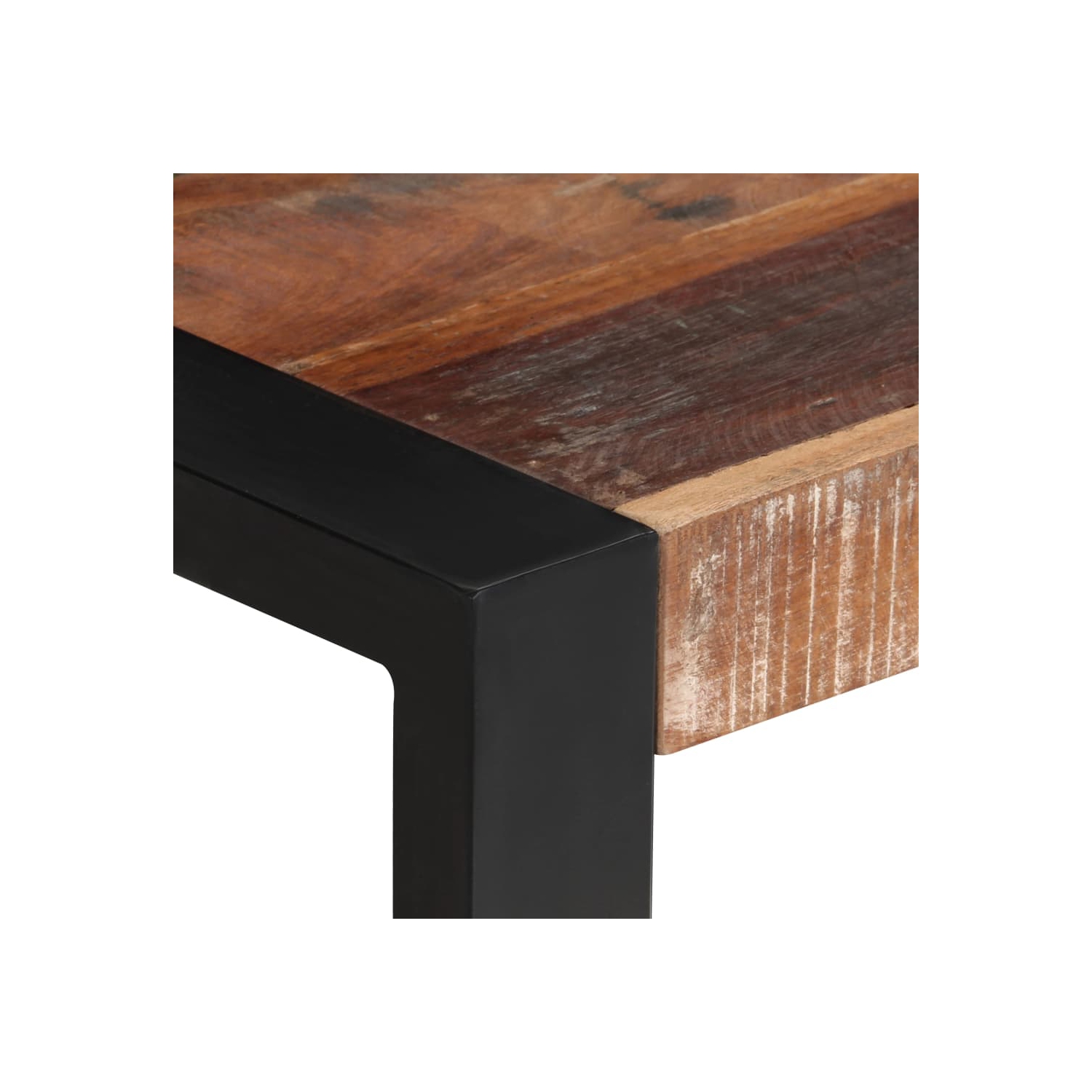 vidaXL Dining Table 70x70x75 cm Solid Reclaimed Wood