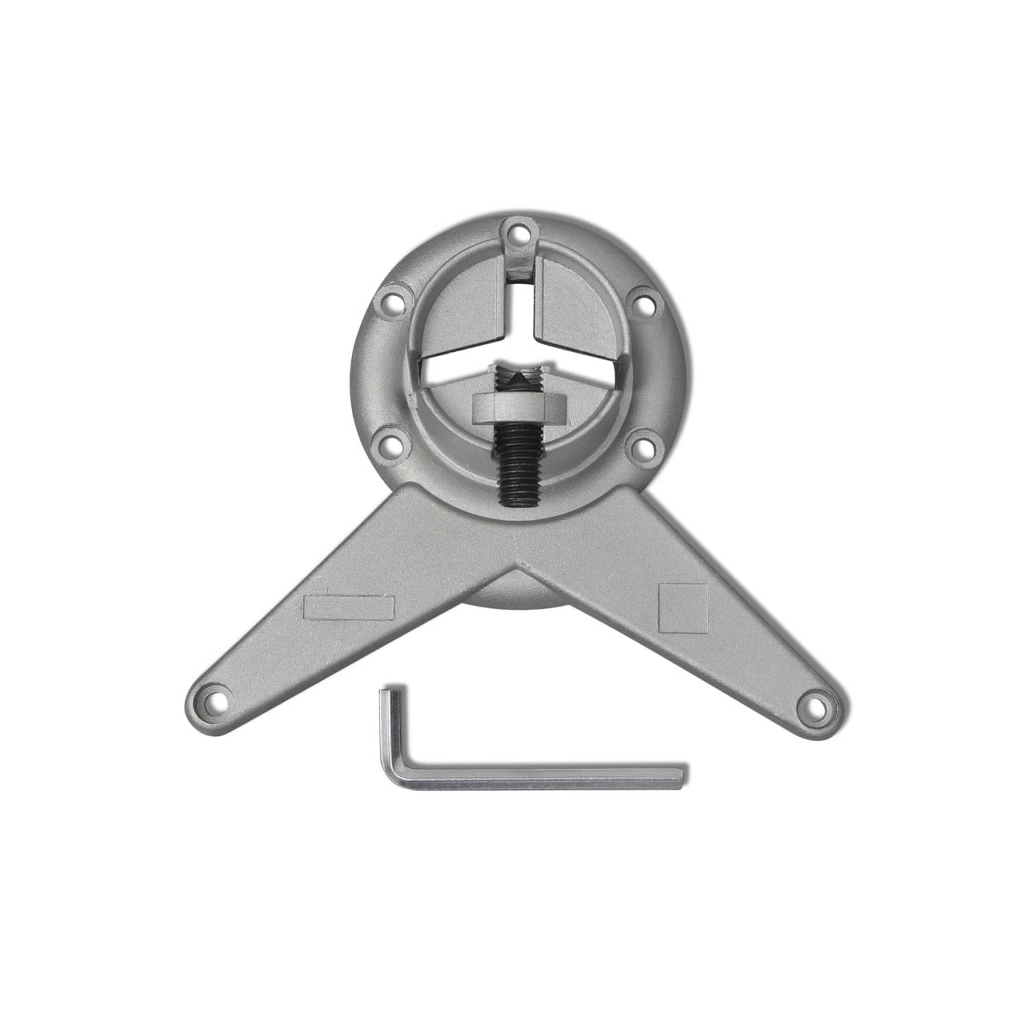 4 Height Adjustable Table Legs Chrome 710 mm