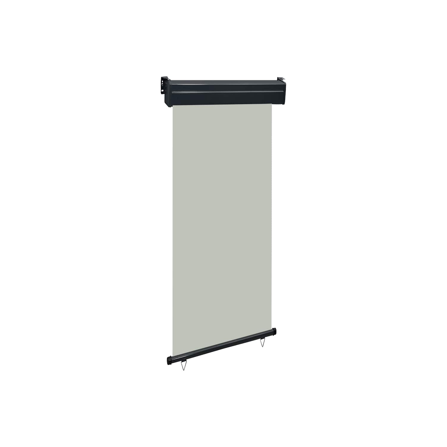 Auvent latéral pour balcon vidaXL 105&nbsp;po 250&nbsp;cm gris