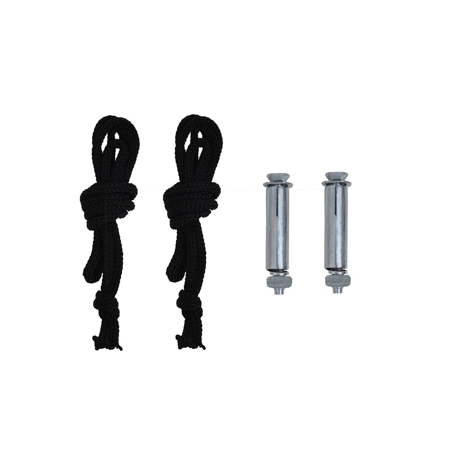 vidaXL Balcony Side Awning 105x250 cm Black