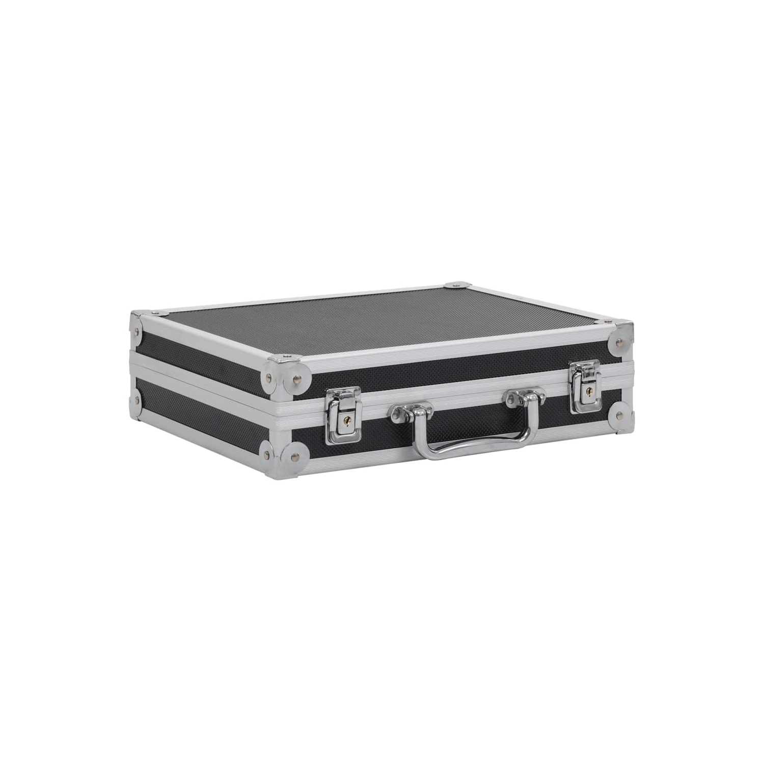 vidaXL Gun Case Aluminium ABS Black