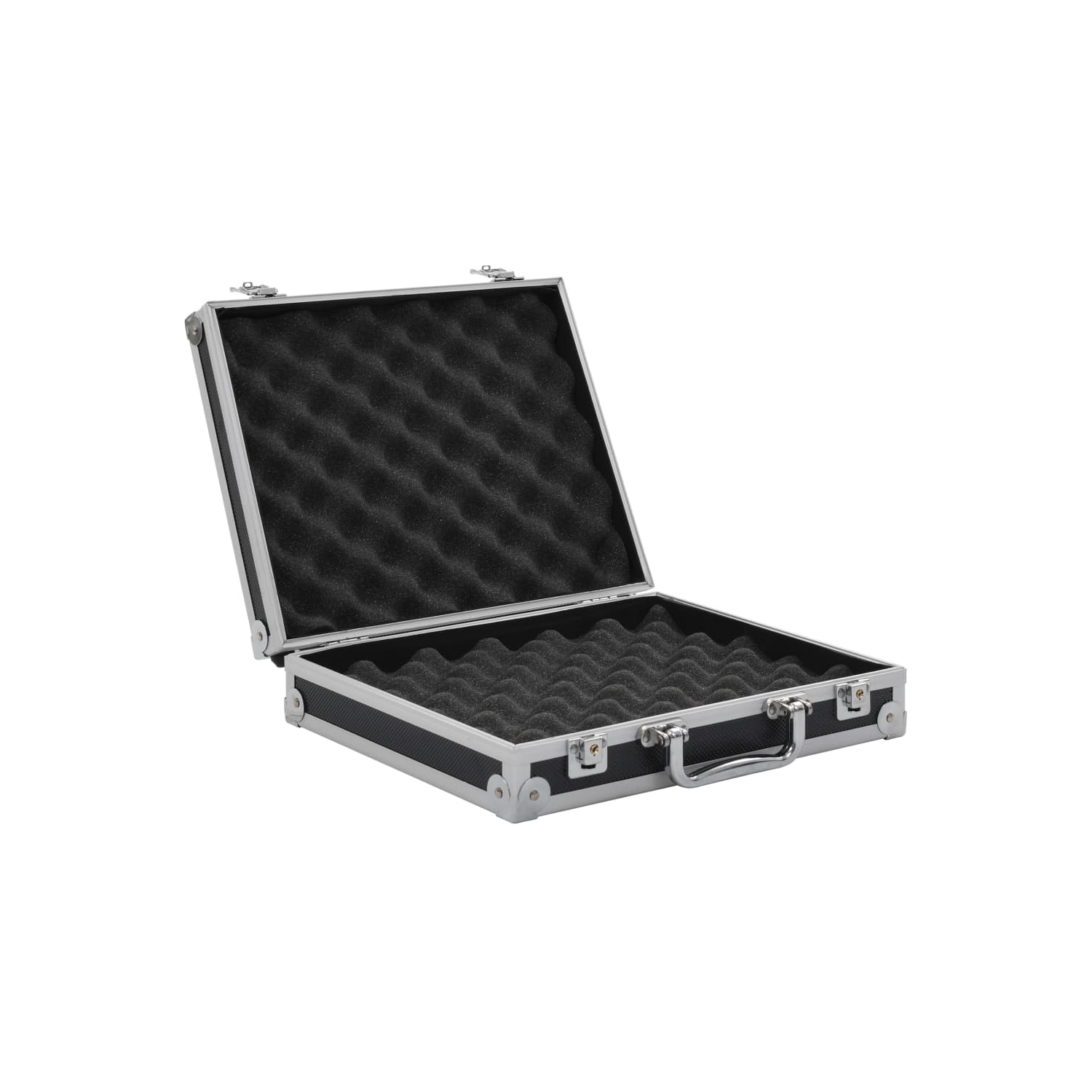 vidaXL Gun Case Aluminium ABS Black