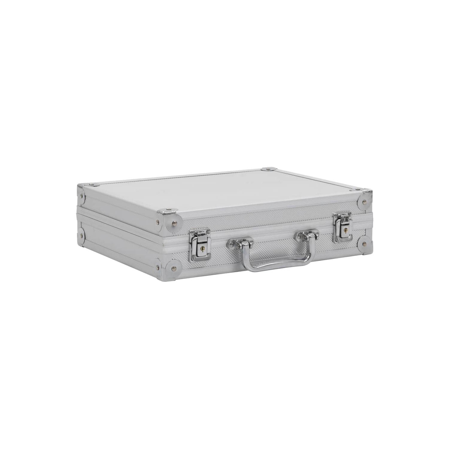 vidaXL Gun Case Aluminium ABS Silver