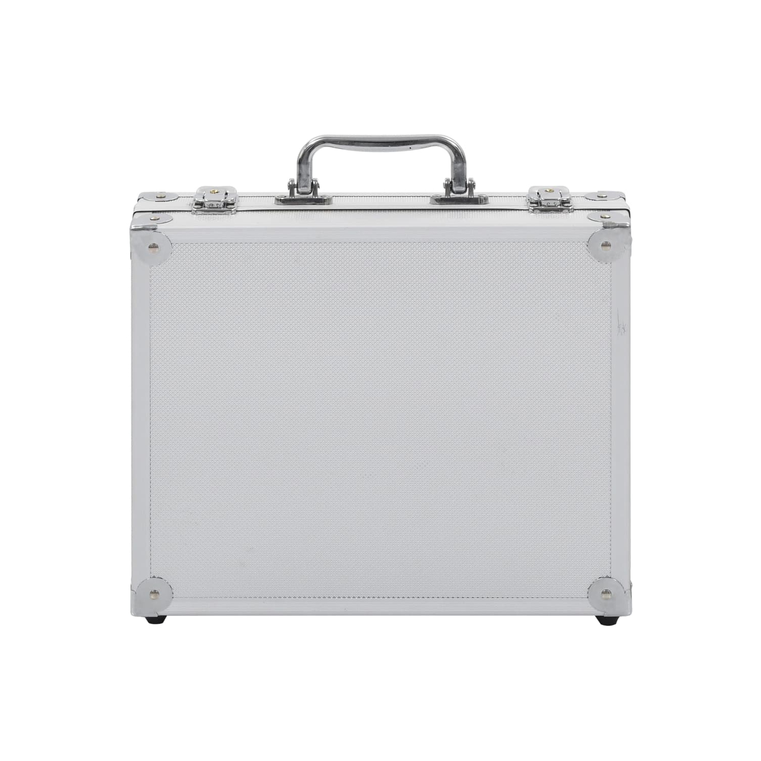 vidaXL Gun Case Aluminium ABS Silver