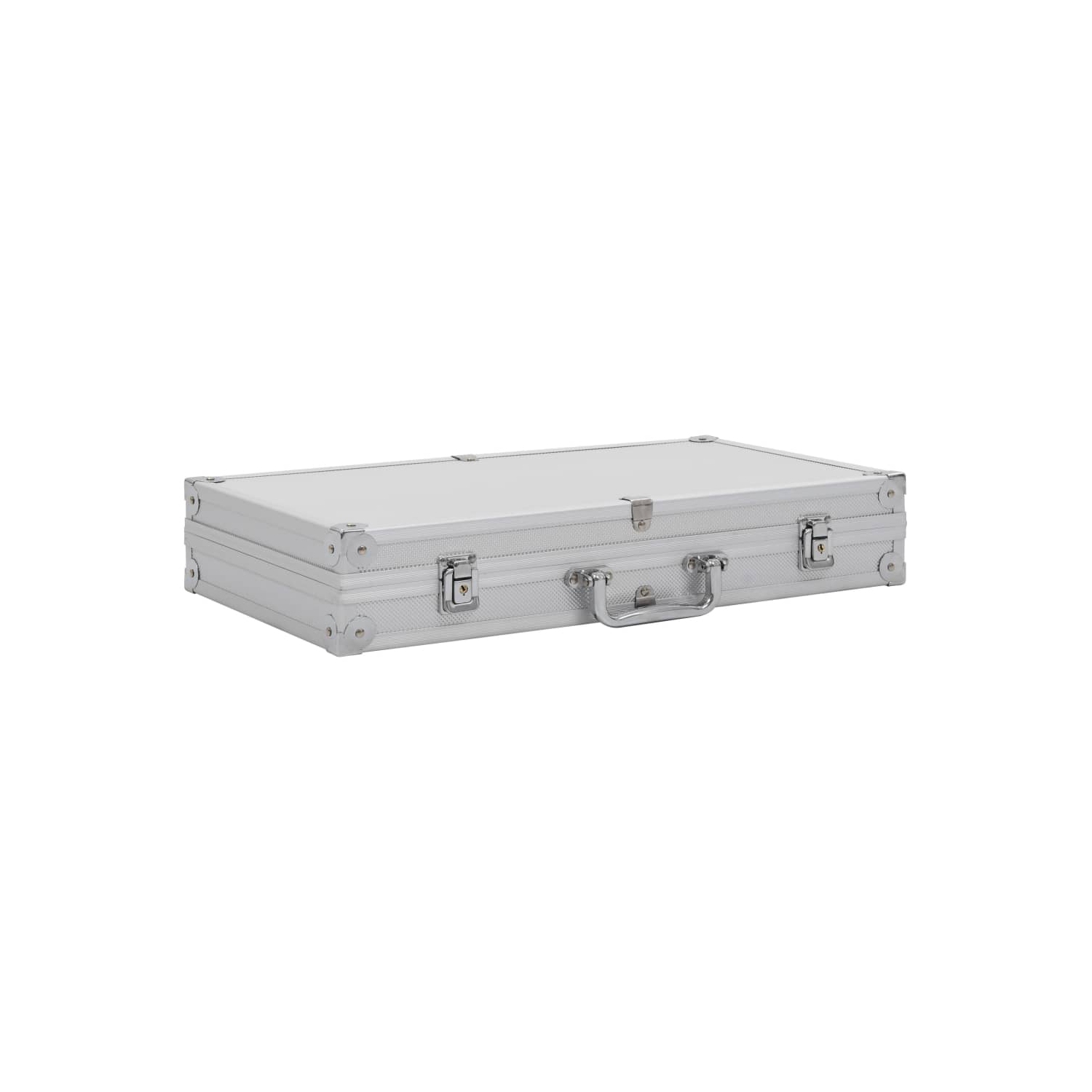 vidaXL Gun Case Aluminium ABS Silver