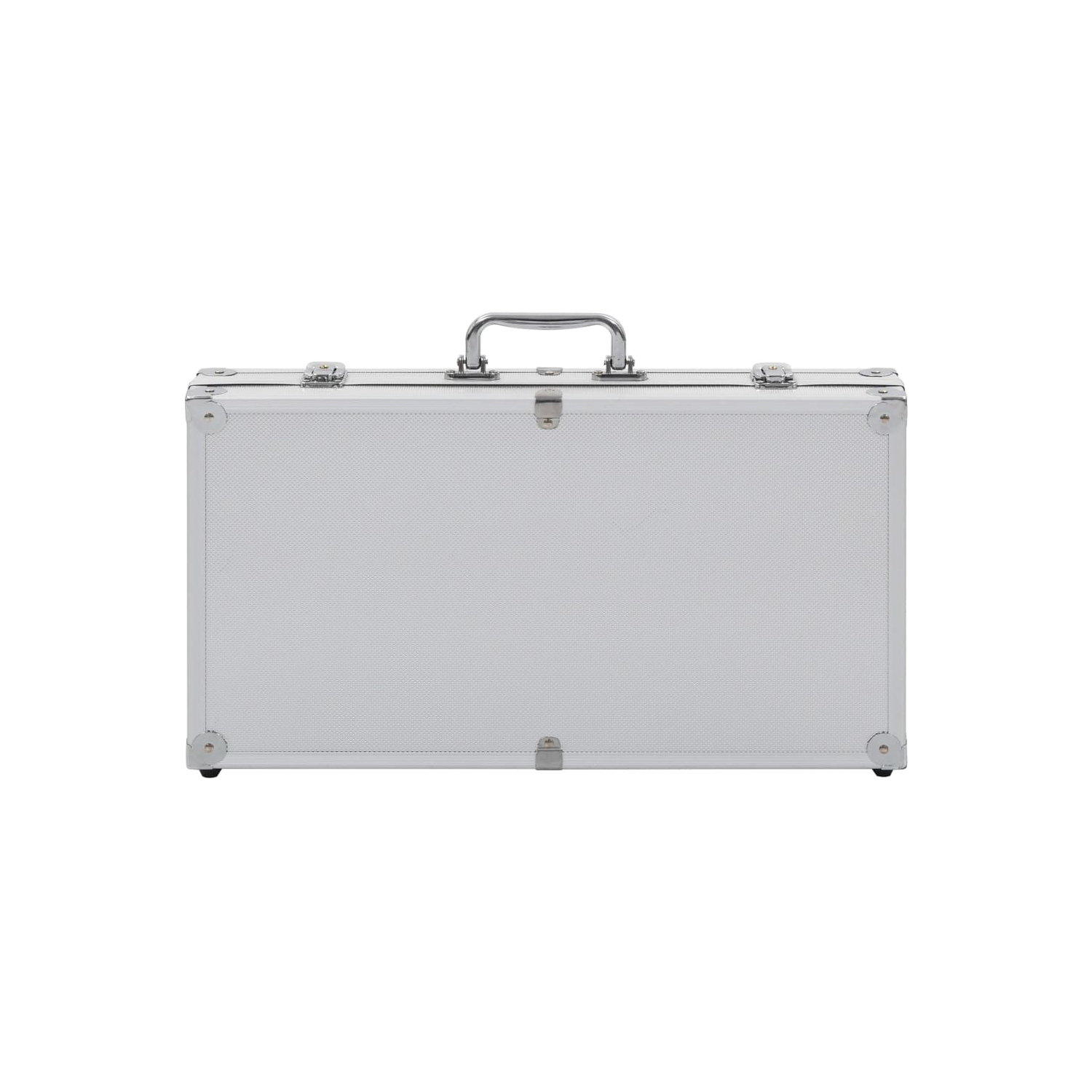 vidaXL Gun Case Aluminium ABS Silver