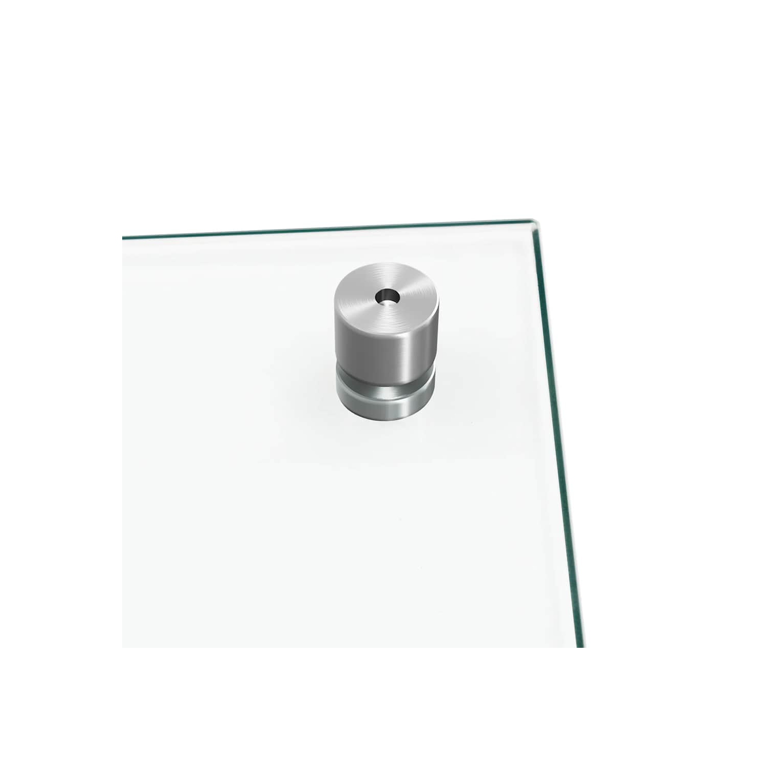 vidaXL Kitchen Backsplashes 2 pcs Transparent 70x50 cm Tempered Glass