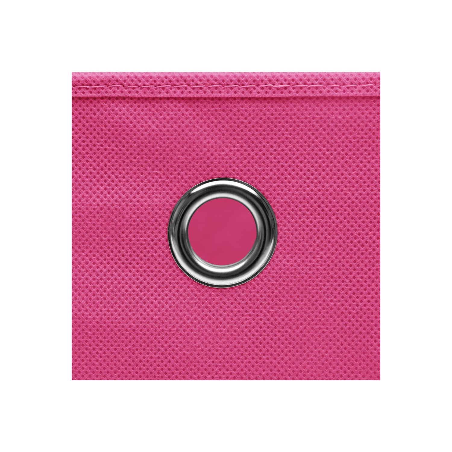 vidaXL Storage Boxes with Lids 4 pcs Pink 32x32x32 cm Fabric