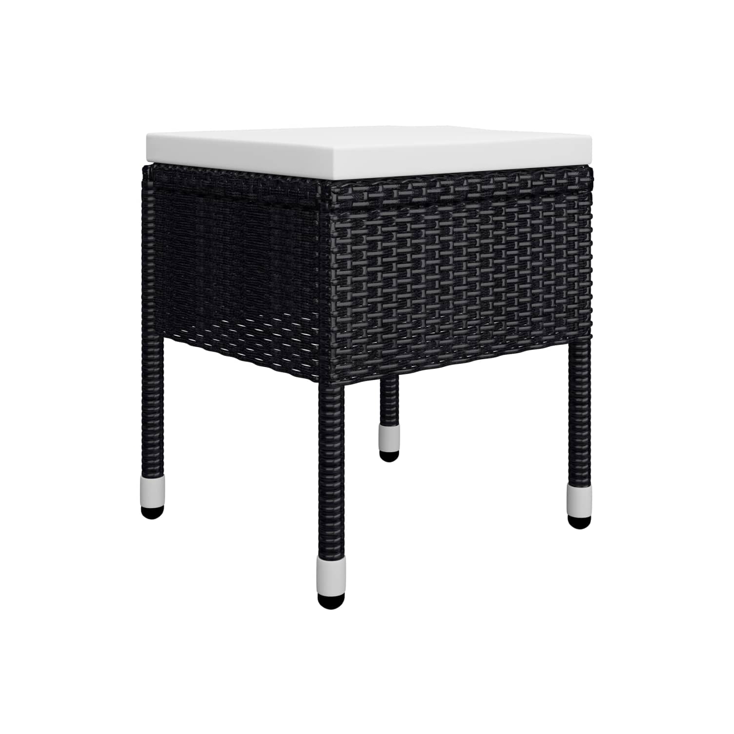 Ensemble de salle à manger 9 pièces vidaXL, noir