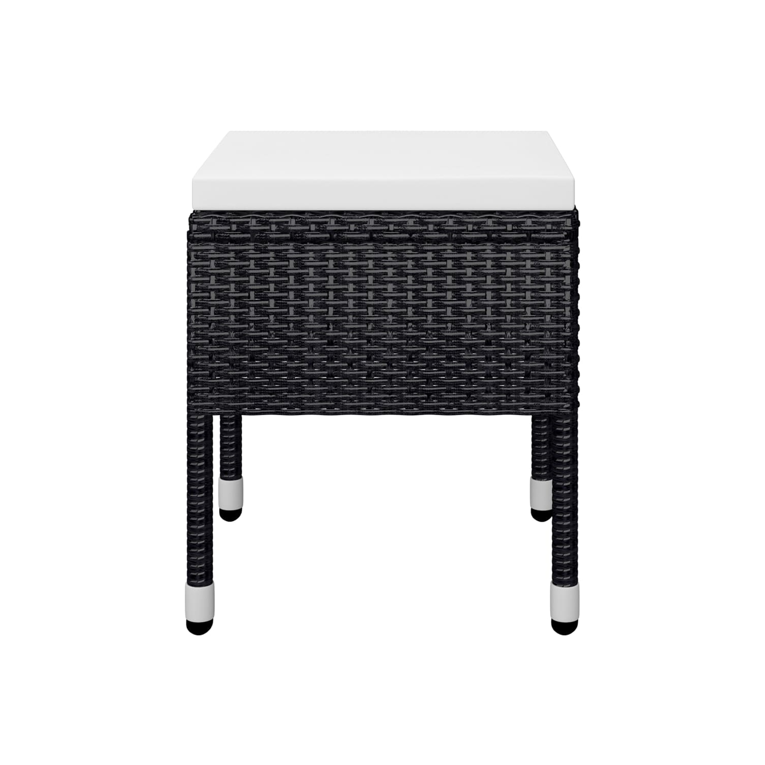 Ensemble de salle à manger 9 pièces vidaXL, noir