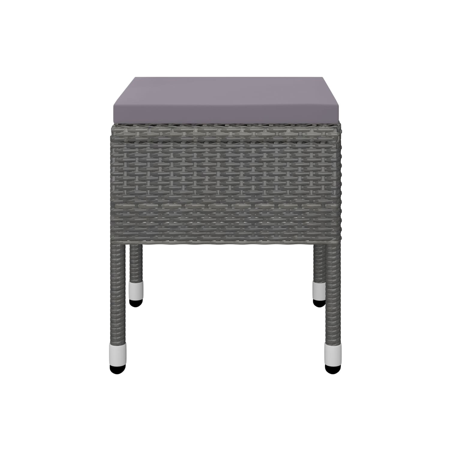 Ensemble de salle à manger de jardin 9 pièces vidaXL, gris