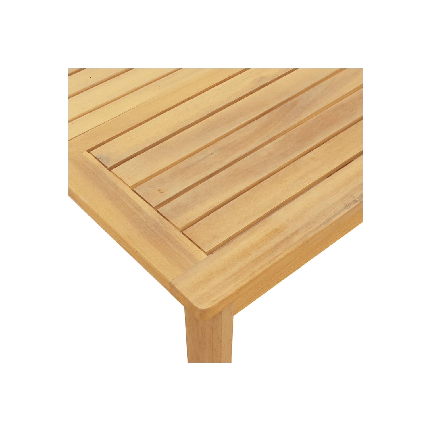 Ensemble de 5 pièces avec canapé-palette et coussins en bois massif d'acacia VidaXL