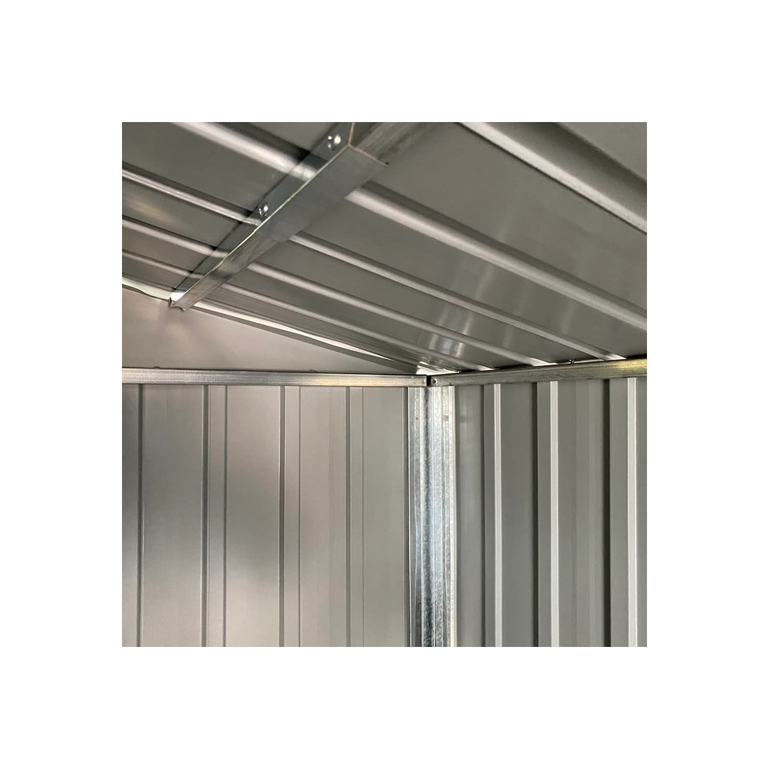 vidaXL Garden Shed Anthracite 191x980x198 cm Galvanised Steel