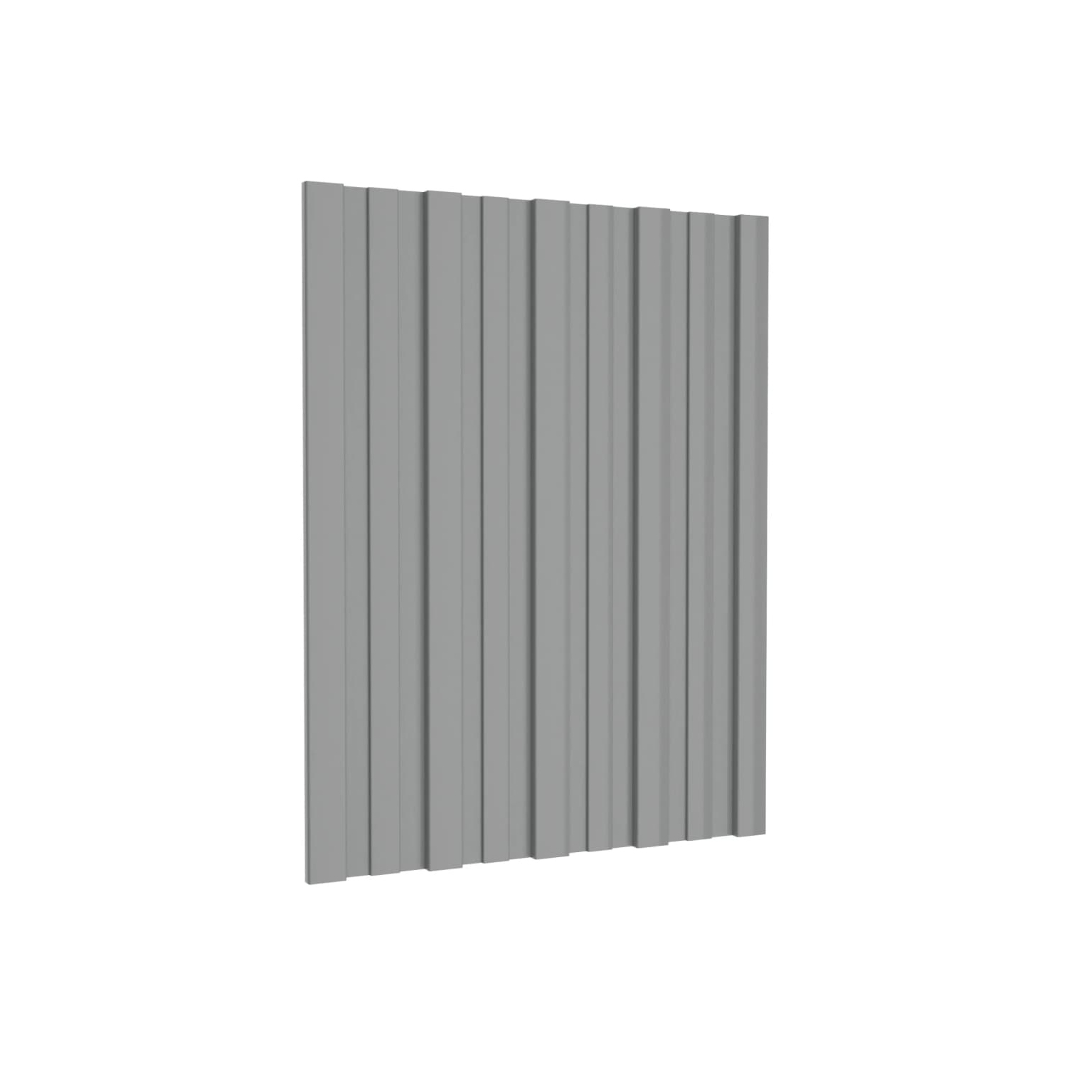 Panneaux de toit vidaXL 12 pièces Gris acier galvanisé 60 45 cm