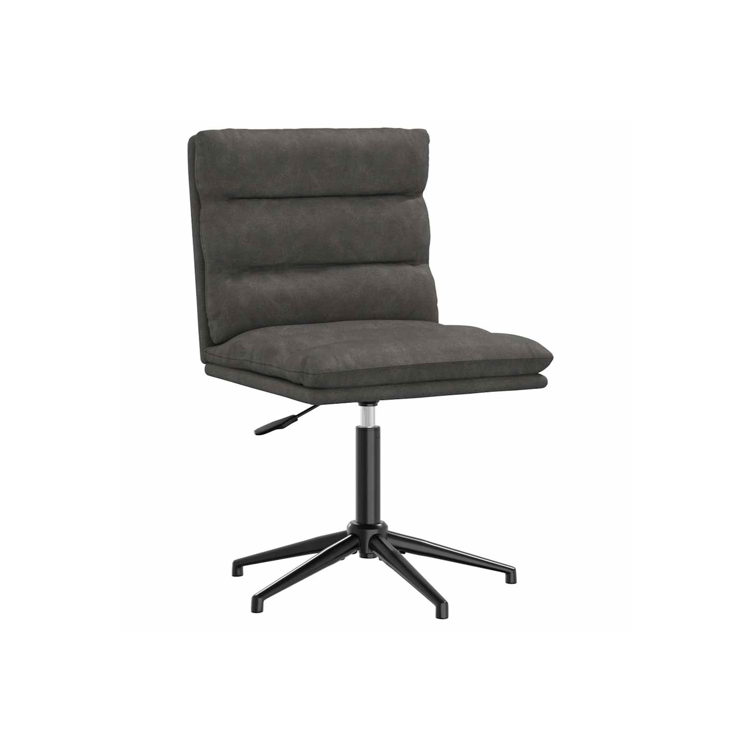 vidaXL Dining Chair Black Faux Leather