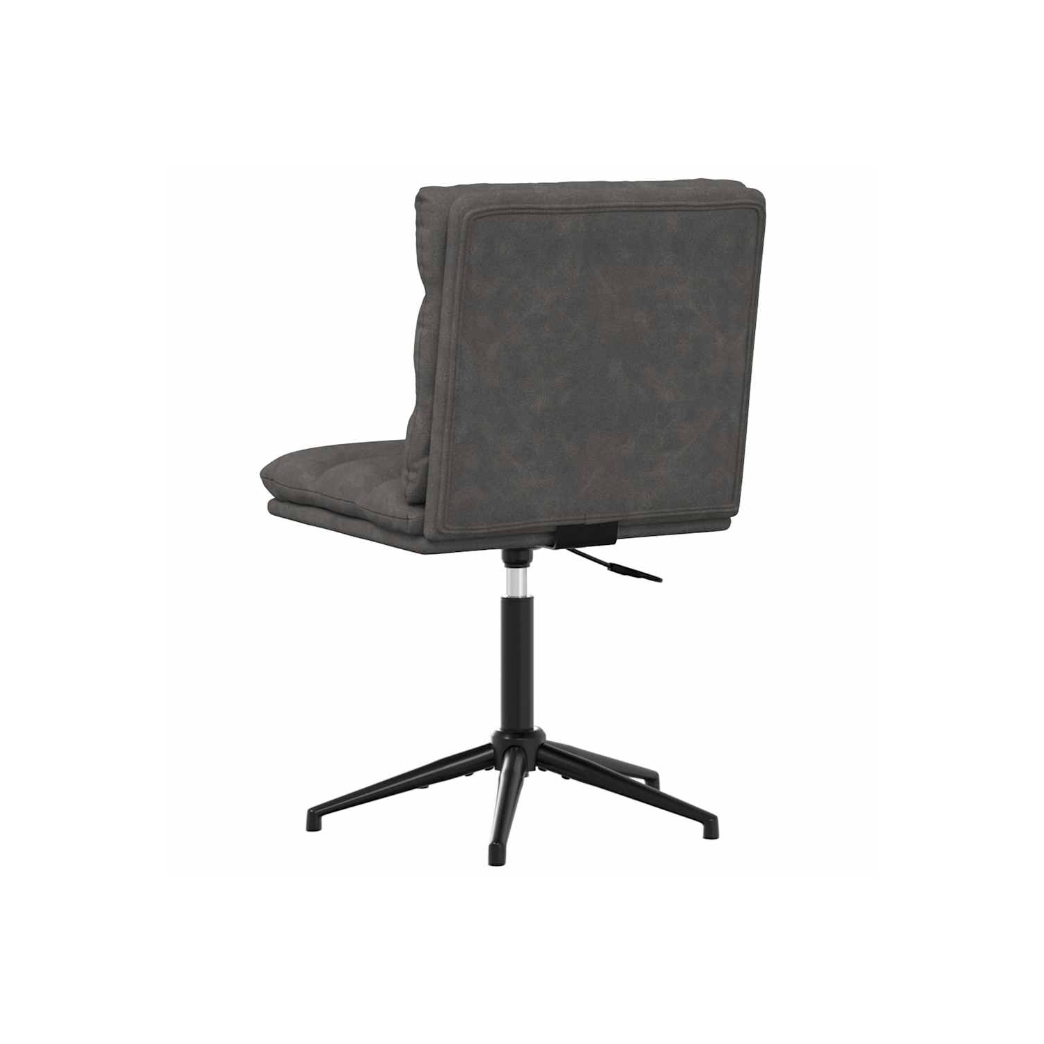 vidaXL Dining Chair Black Faux Leather