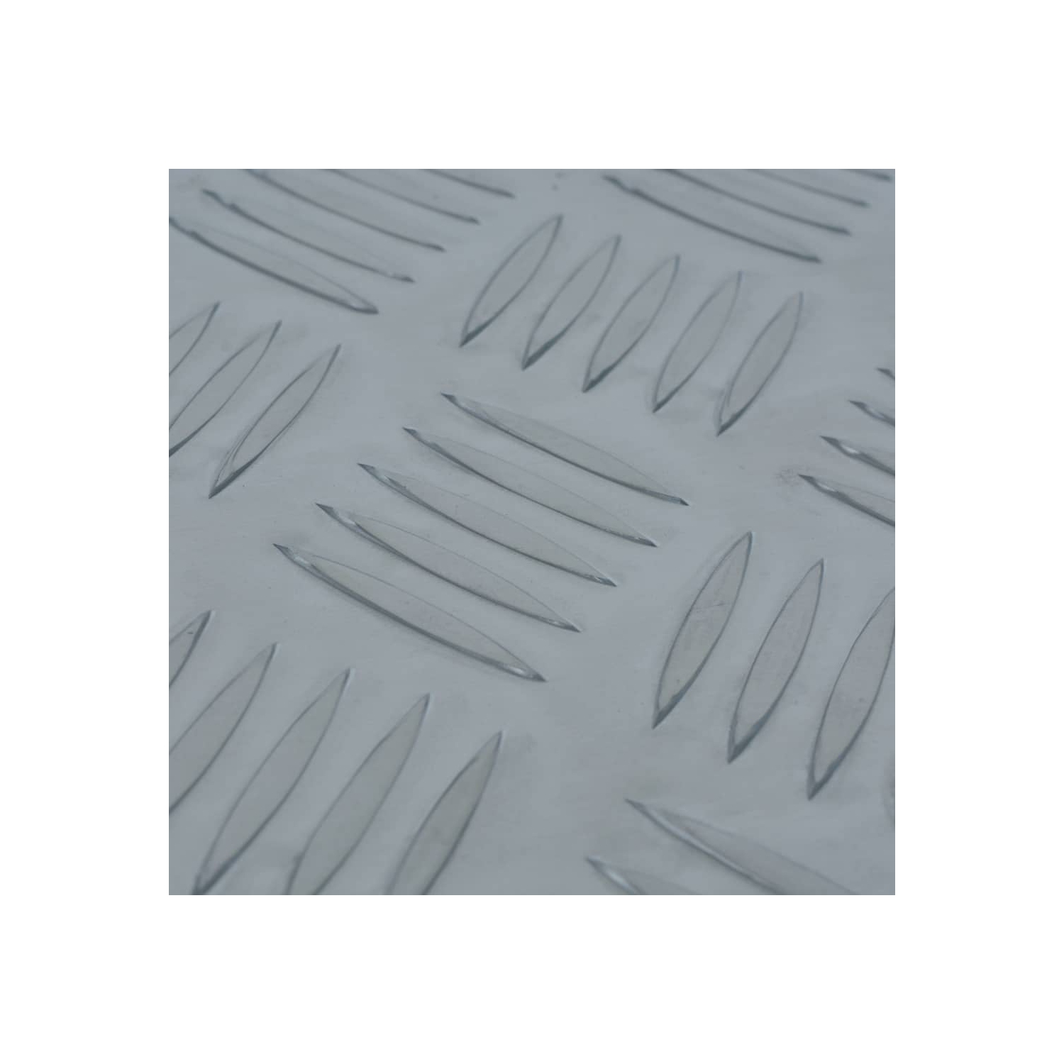 vidaXL Aluminium Box 610x430x455 mm Silver