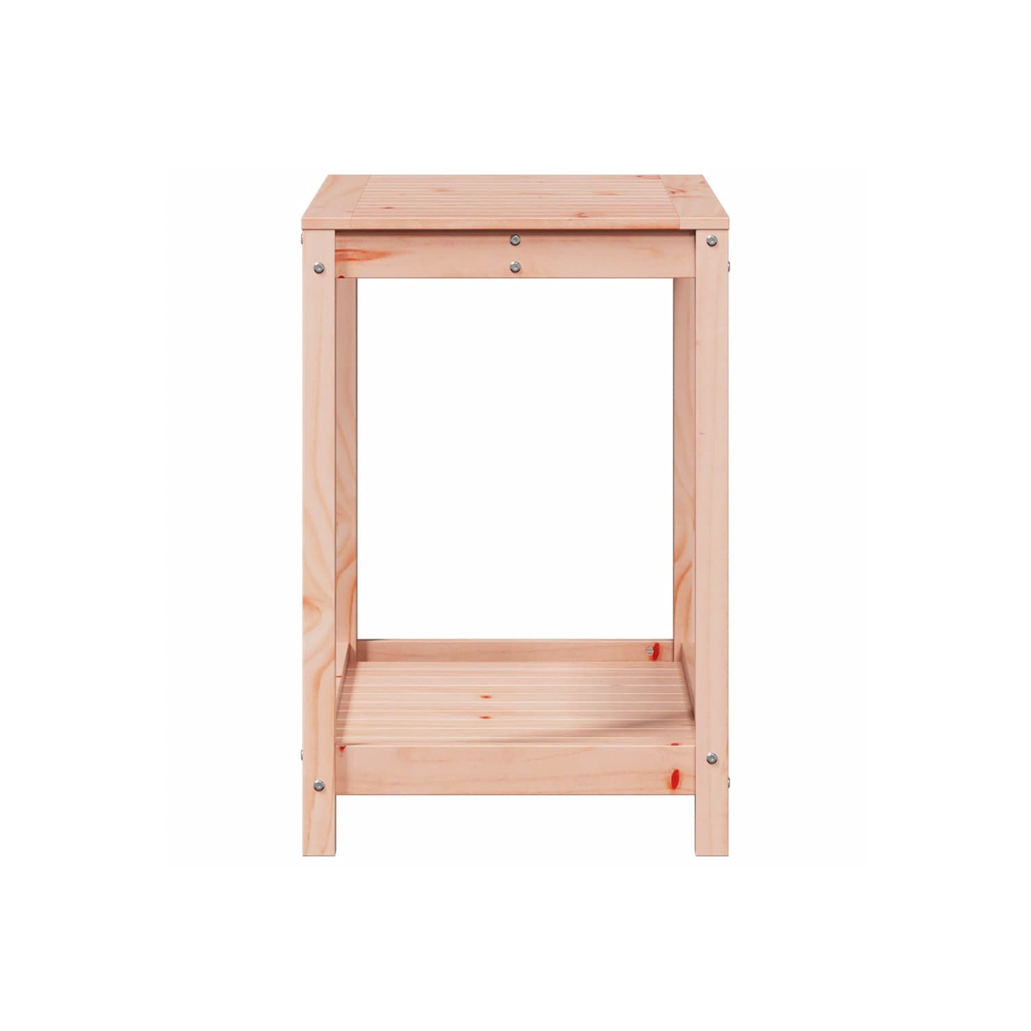 Table d'empotage vidaXL avec tablette 82.5 x 50 x 75 cm en bois massif Douglas