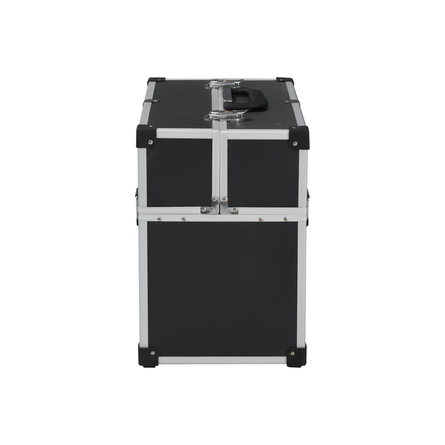 Étui à outils vidaXL 3834&nbsp;cm en aluminium noir